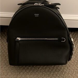 Fendi Mini “By the Way” Black Backpack